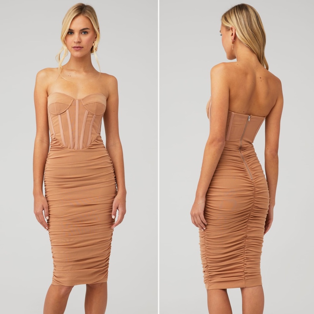 Bardot Lithium Mesh Midi Dress Sz XS NWT